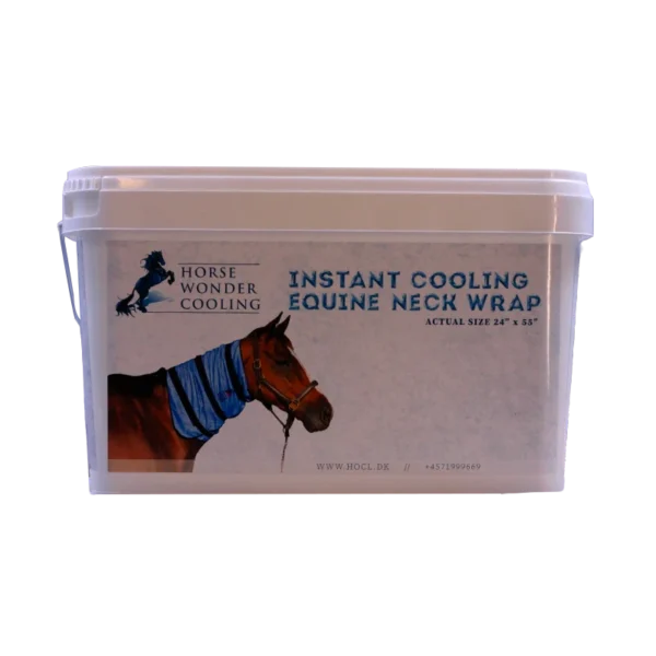 Equine Neck Wrap emballage.